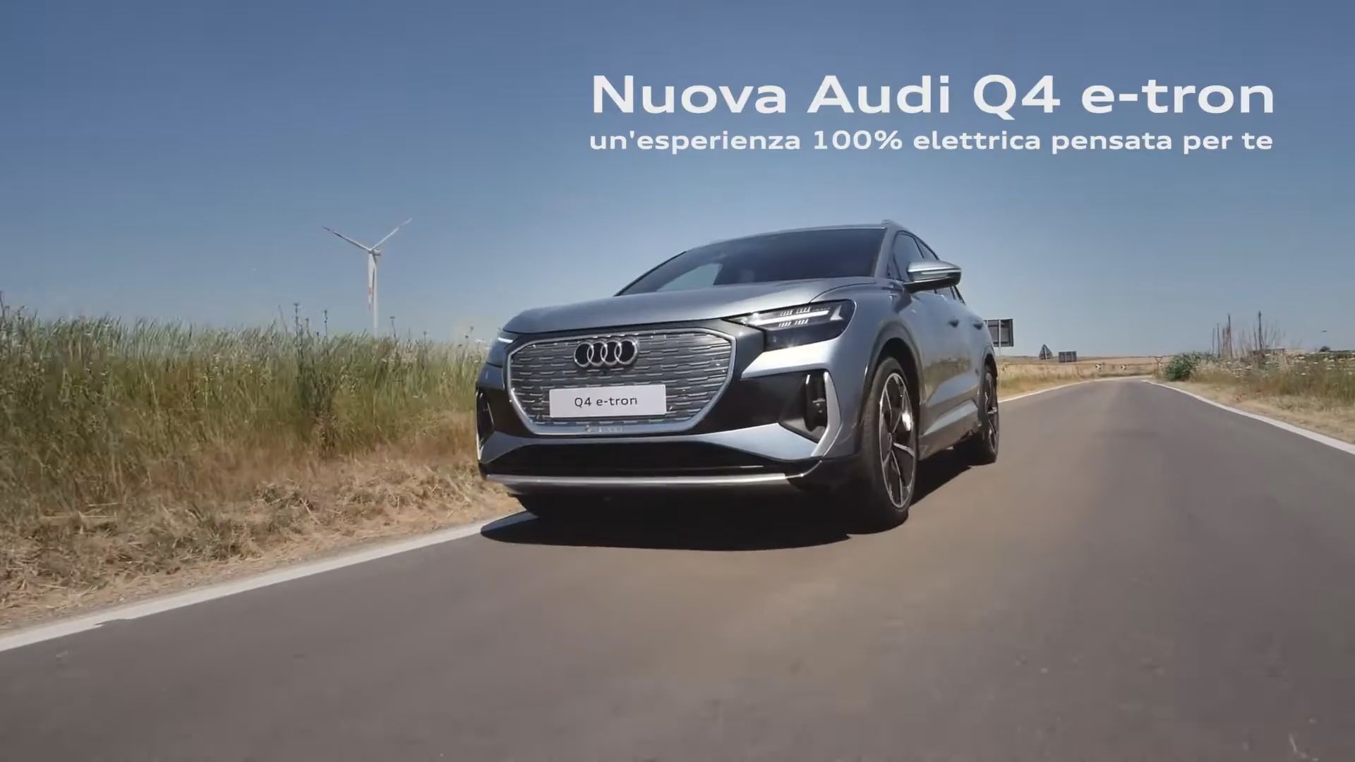 Nuova Audi Q4 e-tron, produzione audiovisiva di Skené Videography